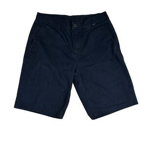 Hurley Golf Shorts Men Size 30 Blue Chino Excellent Condition